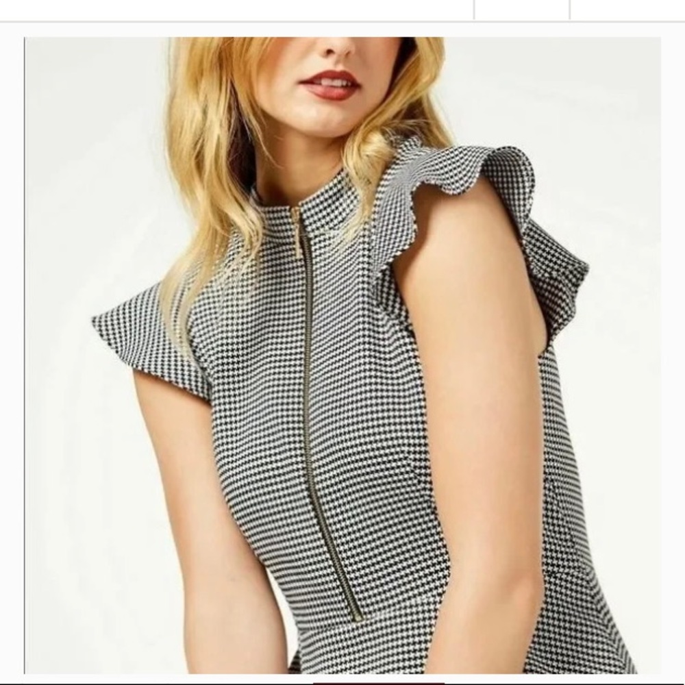 Designer Houndstooth Blazer